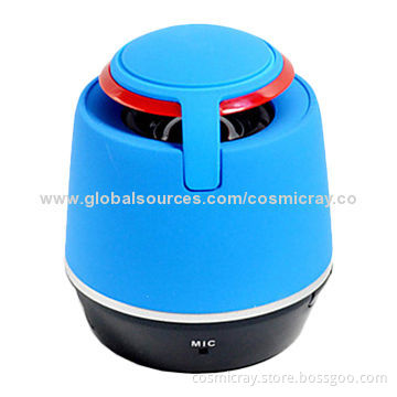 Wireless Bluetooth Speaker with 400mA/h Li-ion Battery, Hand-free, Mic